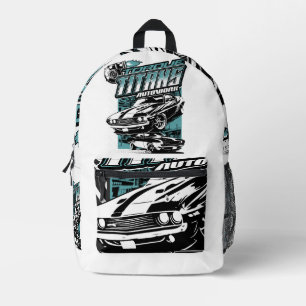 TORQUE TITANS AUTOWORKS - USA LEGEND CARS BEDRUCKTER RUCKSACK