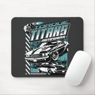TORQUE TITANS AUTOWORKS - USA LEGEND CARS MOUSEPAD