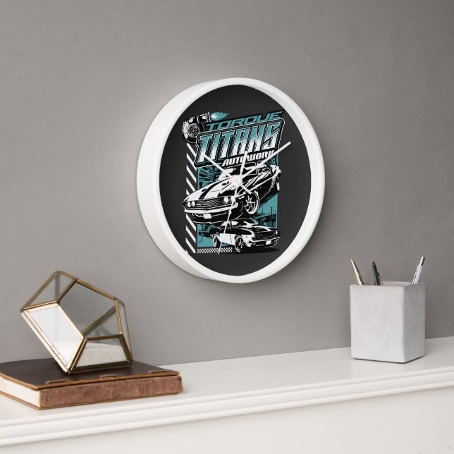 TORQUE TITANS AUTOWORKS - USA LEGEND CARS UHR (Büro)