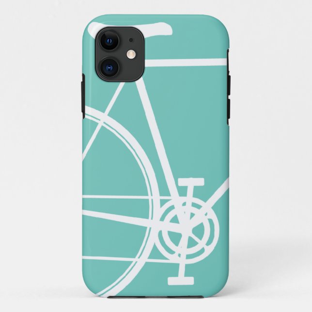 Torquoise abstrakter Fahrrad iPhone 5 Fall Case-Mate iPhone Hülle (Rückseite)