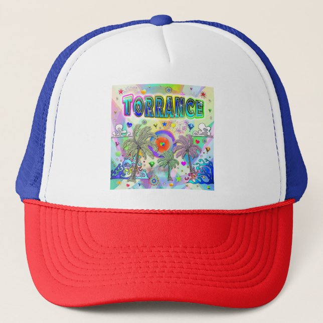 Torrance Deep Dream Hat Truckerkappe (Vorderseite)
