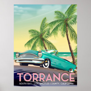 Torrance, Kalifornien - Los Angeles Kalifornien Poster
