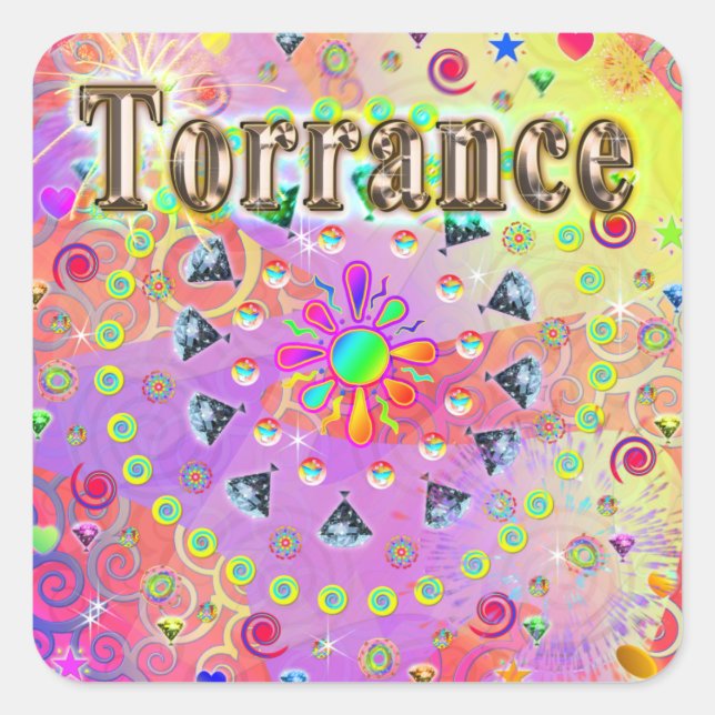Torrance Lucky Golden Sticker (Vorderseite)