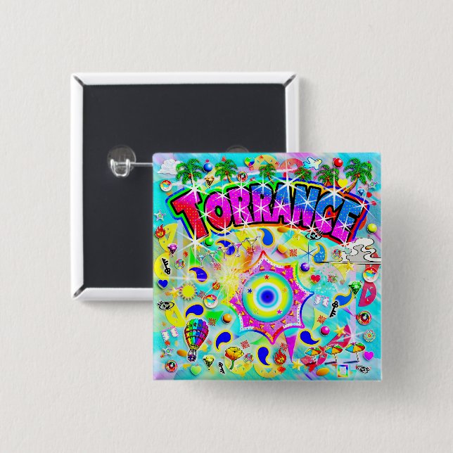 Torrance Mystic Dance Button (Vorne & Hinten)
