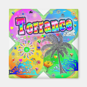 Torrance Quadro Seasons Magnet