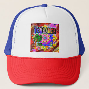 Torrance Tropical Friends Hat Truckerkappe