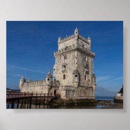 Torre de Belem in Lissabon Poster