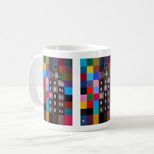 Torre de Hércules abstrakte Malerei von Alfred Fox Kaffeetasse