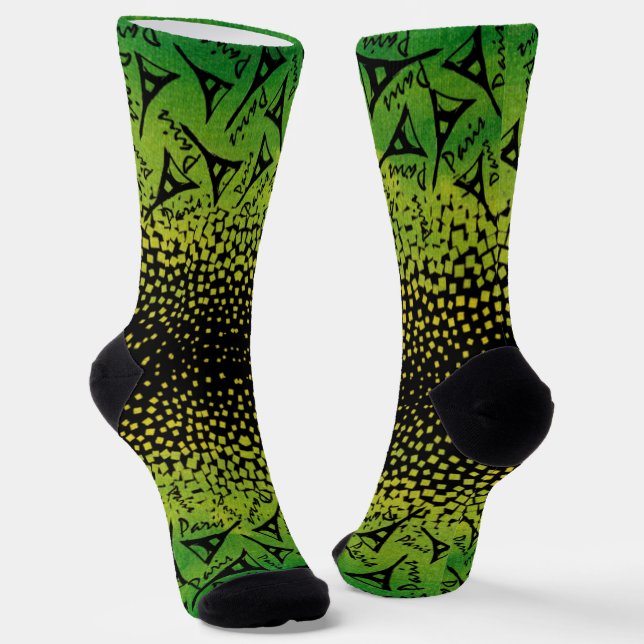 Torre Eiffel con granos Socken (Gewinkelt)