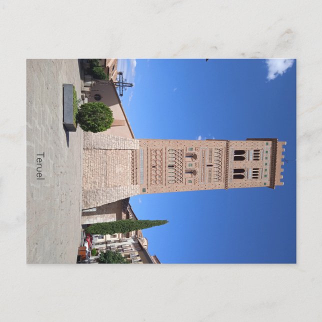 Torre mudejar, Teruel Postkarte (Vorderseite)