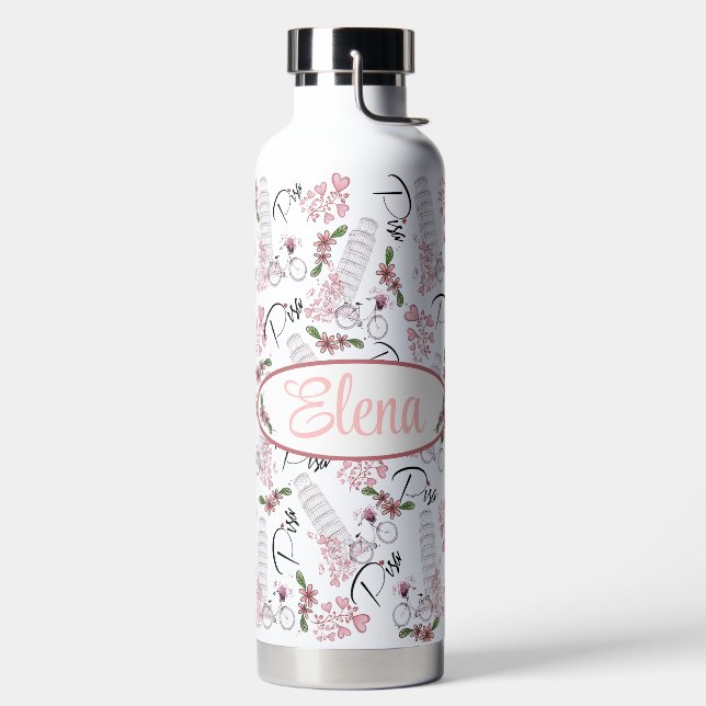 Torre Pisa para personalizar Trinkflasche (links)