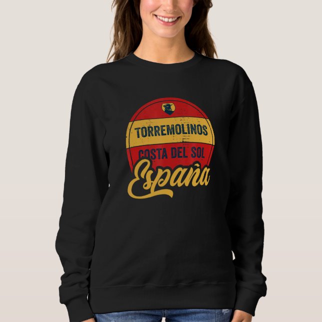 Torremolinos Costa del Sol Spanien Espana Sweatshirt (Vorderseite)