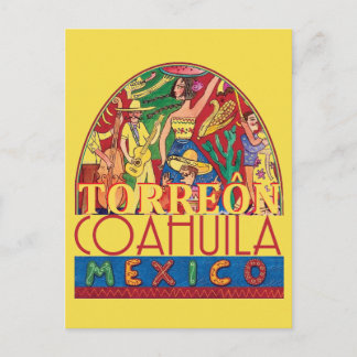 TORREON Mexico Postkarte