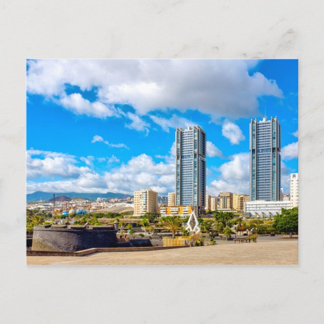 Torres de Santa Cruz Postkarte (Vorderseite)