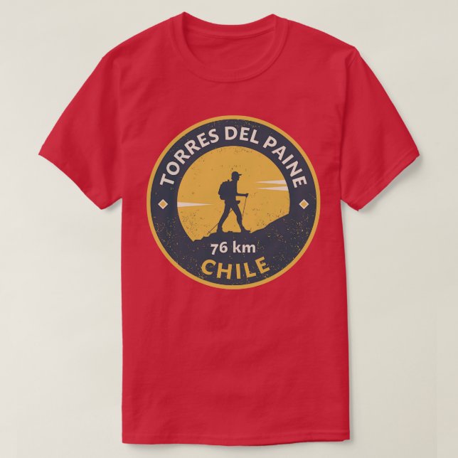 Torres Del Paine Chile T-Shirt (Design vorne)