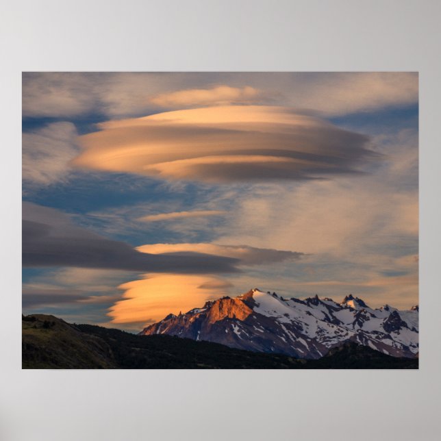 Torres del Paine Nationalpark, Chile Poster (Vorne)