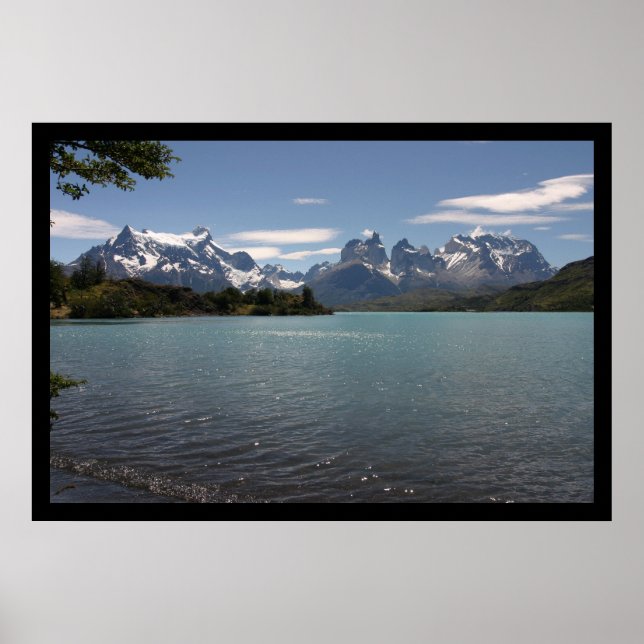 Torres del Paine Nationalpark, Chile Poster (Vorne)