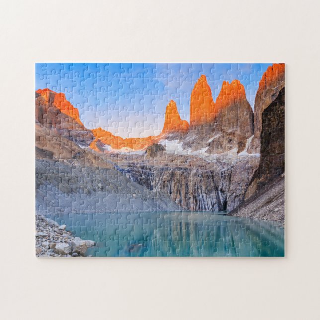 Torres del Paine Nationalpark, Chile. Puzzle (Horizontal)