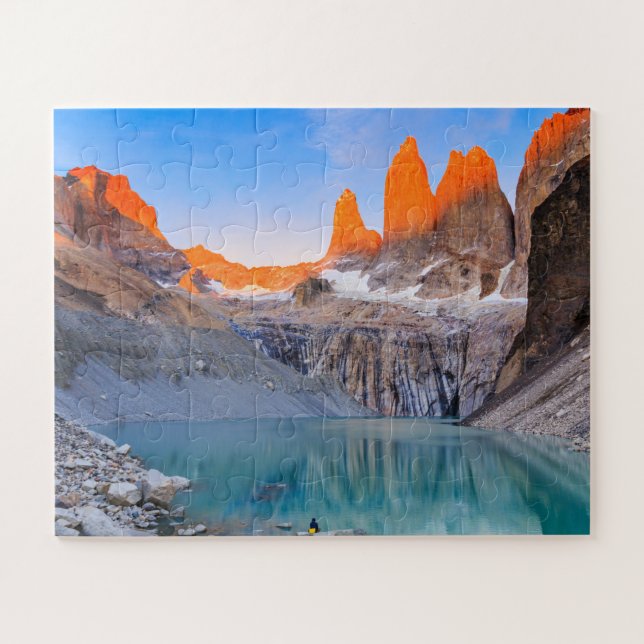 Torres del Paine Nationalpark, Chile. Puzzle (Horizontal)