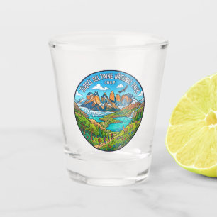 Torres del Paine Nationalpark Chile Schnapsglas