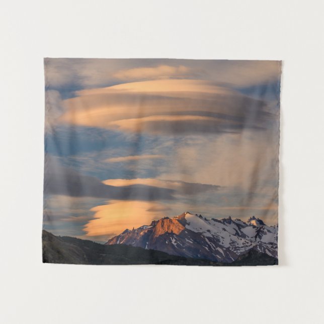 Torres del Paine Nationalpark, Chile Wandteppich (Vorderseite (Horizontal))