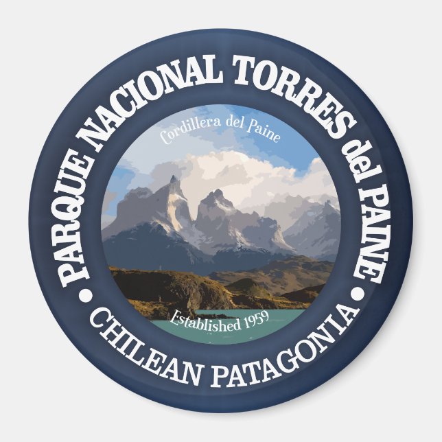 Torres del Paine Nationalpark Magnet (Vorne)