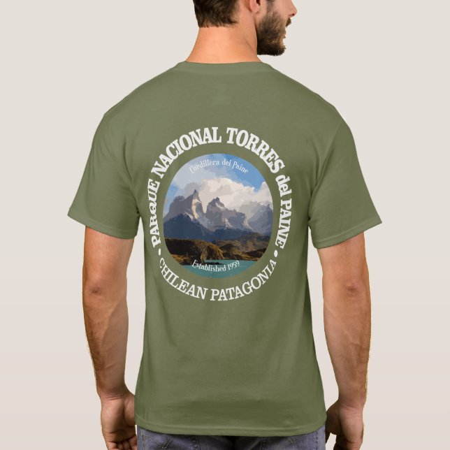 Torres del Paine Nationalpark T-Shirt (Rückseite)