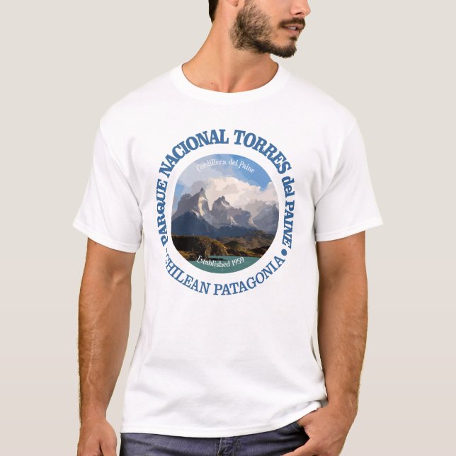 Torres del Paine Nationalpark T-Shirt (Vorderseite)