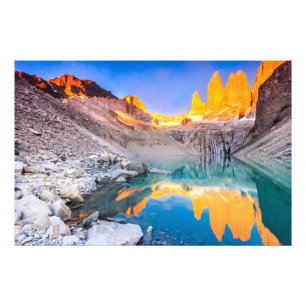 Torres del Paine Patagonien Fotodruck