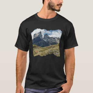 Torres Del Paine Stilvolles Foto Wandern T-Shirt