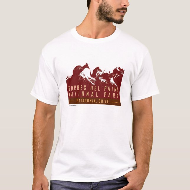 Torres Del Paine-T-Shirt T-Shirt (Vorderseite)