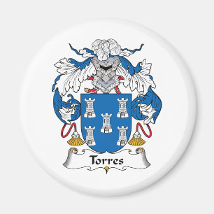 Torres Familienwappen Magnet