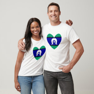 Torres Strait Islanders Herz T-Shirt
