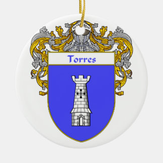 Torres Wappen/Familienwappen Keramikornament