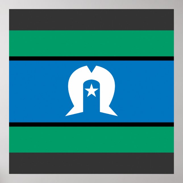 Torresstrait-Inselbewohner, Australien Poster (Vorne)