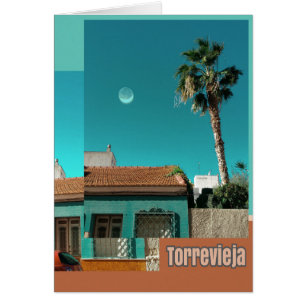 Torrevieja in Orange und Turqoise