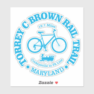 Torrey C Brown Rail Trail (Radfahren) Aufkleber