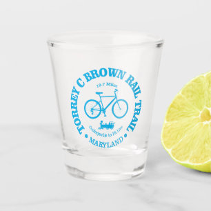 Torrey C Brown Rail Trail (Radfahren) Schnapsglas
