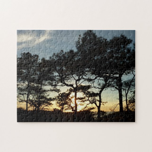 Torrey Pine Sunset II Kalifornien Landschaft Puzzle (Horizontal)