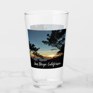 Torrey Pine Sunset III California Landschaft Glas