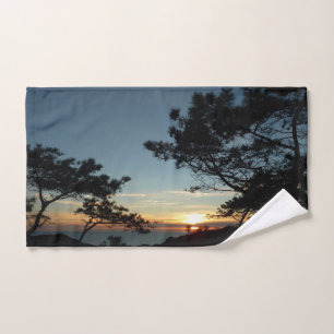 Torrey Pine Sunset III California Landschaft Handtuch