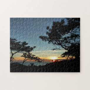 Torrey Pine Sunset III California Landschaft Puzzle