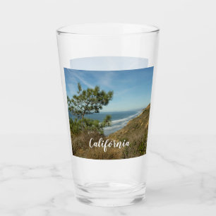 Torrey Pine und California Coastline Landschaft Glas