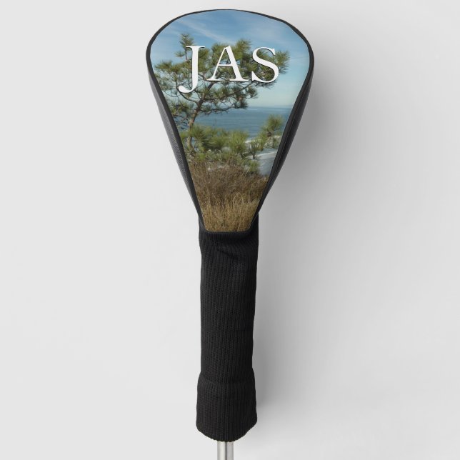 Torrey Pine und California Coastline Landschaft Golf Headcover (Vorderseite)