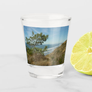 Torrey Pine und California Coastline Landschaft Schnapsglas