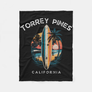 Torrey Pines Beach California Men Women Surfing  Fleecedecke