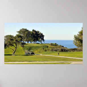 Torrey Pines Golfplatz Poster