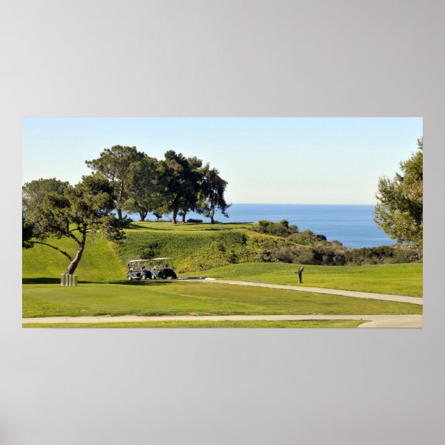 Torrey Pines Golfplatz Poster (Vorne)