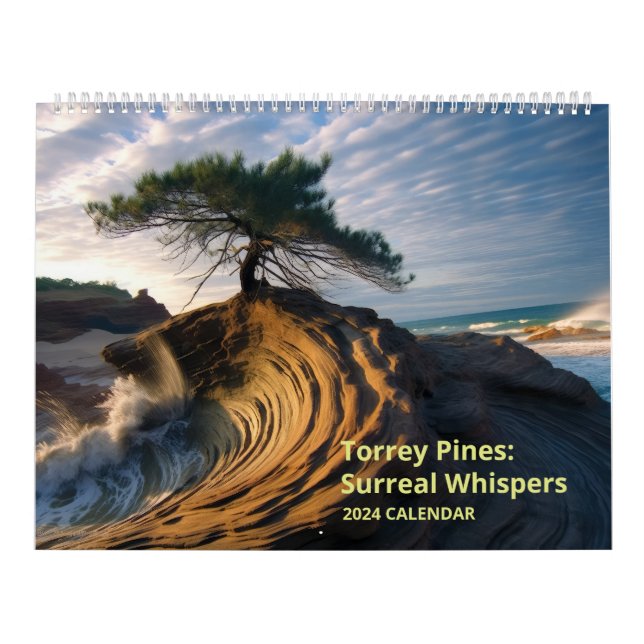 Torrey Pines: Surreal Whispers Kalender (Titelbild)