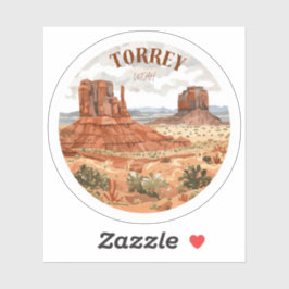 Torrey Utah  Aufkleber